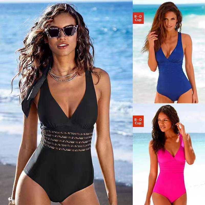 Swimsuit One Piece - Maillot de bain femme Tankini couleur