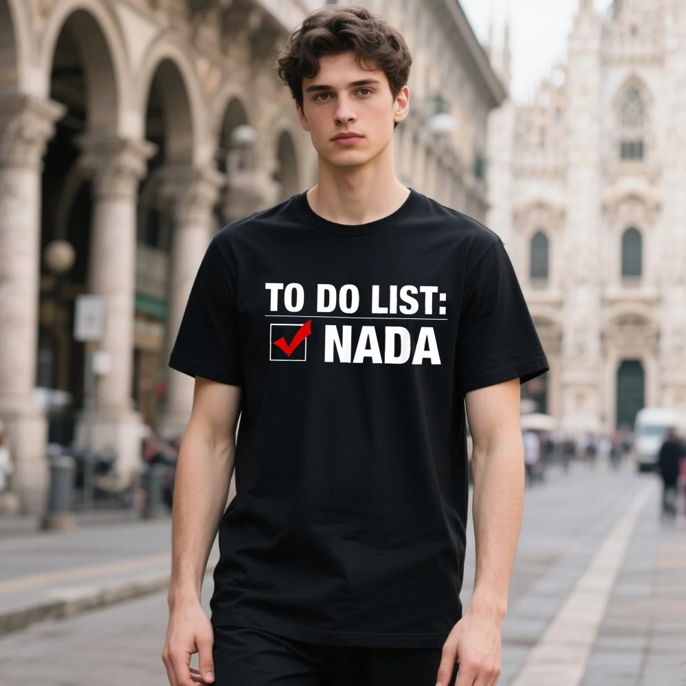 Summer Clothing List - TO DO LIST: T-shirt à slogan