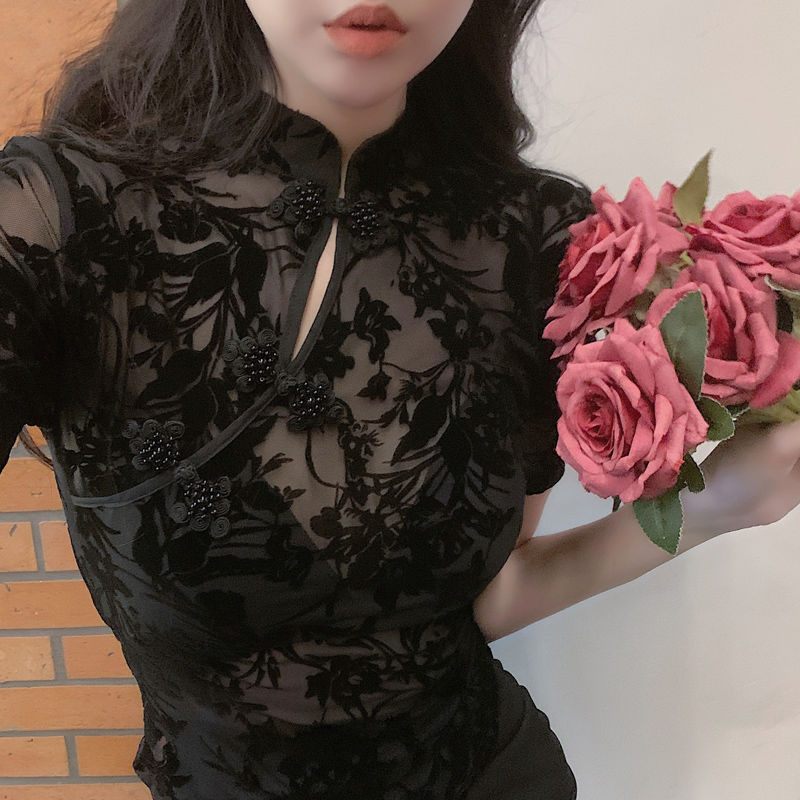 Summer Clothing Aesthetic - Chemises d'été de Style chinois pour