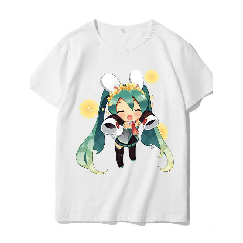 Summer Clothing Holiday - T-shirt Hatsune Miku, nouveau style d'été,