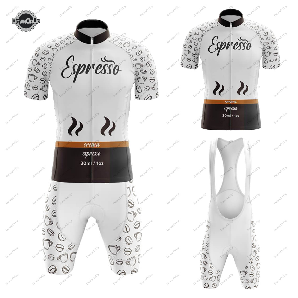 Summer Clothing List - Maillot de cyclisme expresso pour hommes,
