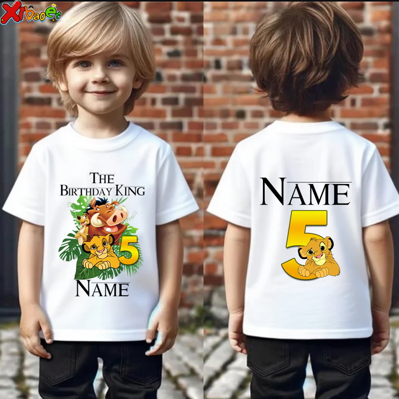 Summer Clothing For Baby Boy - Anniversaire garçon chemises 5ème enfants correspondant