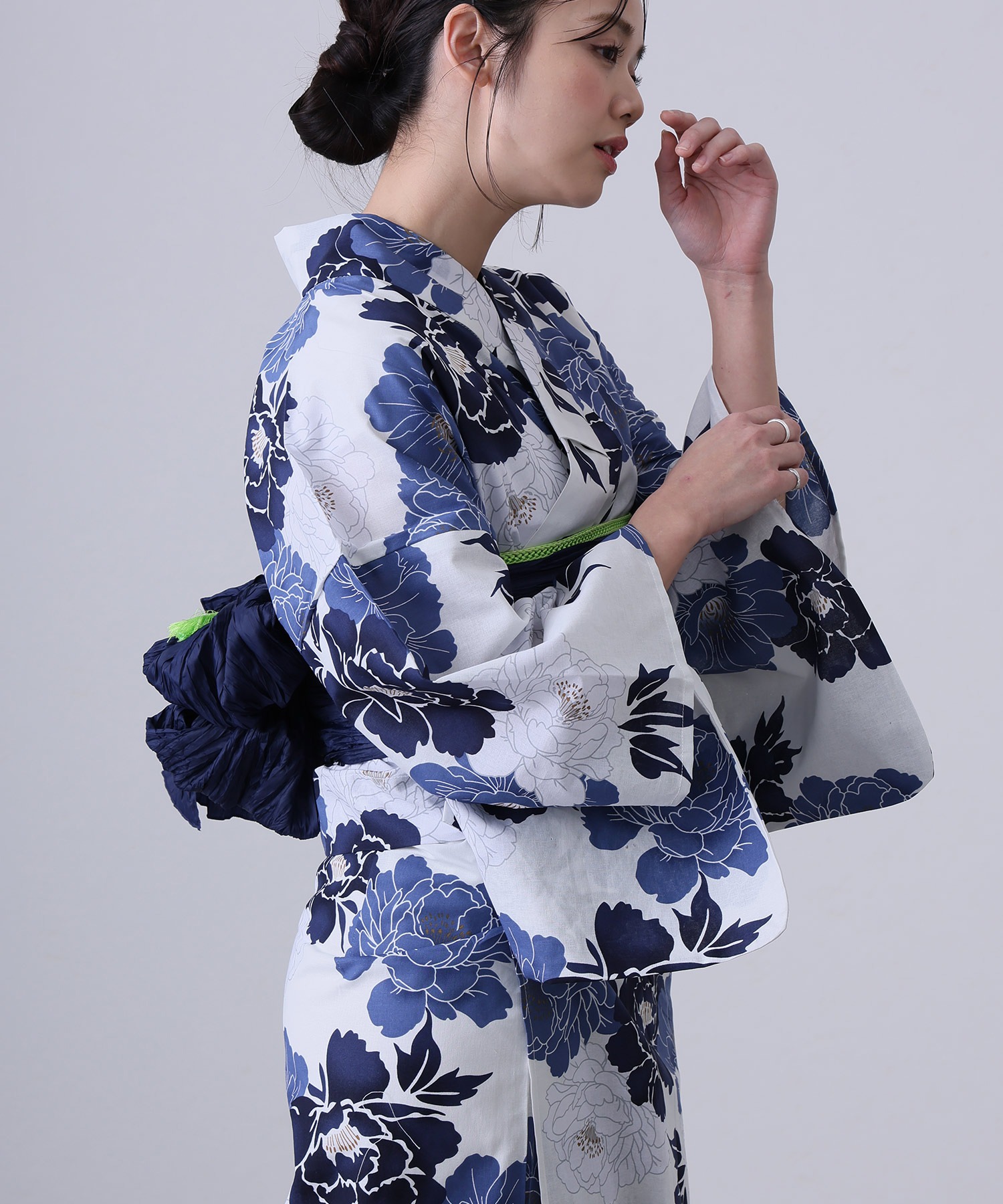 Summer Clothing Material - Robe Traditionnelle Yukata Kimono en Coton