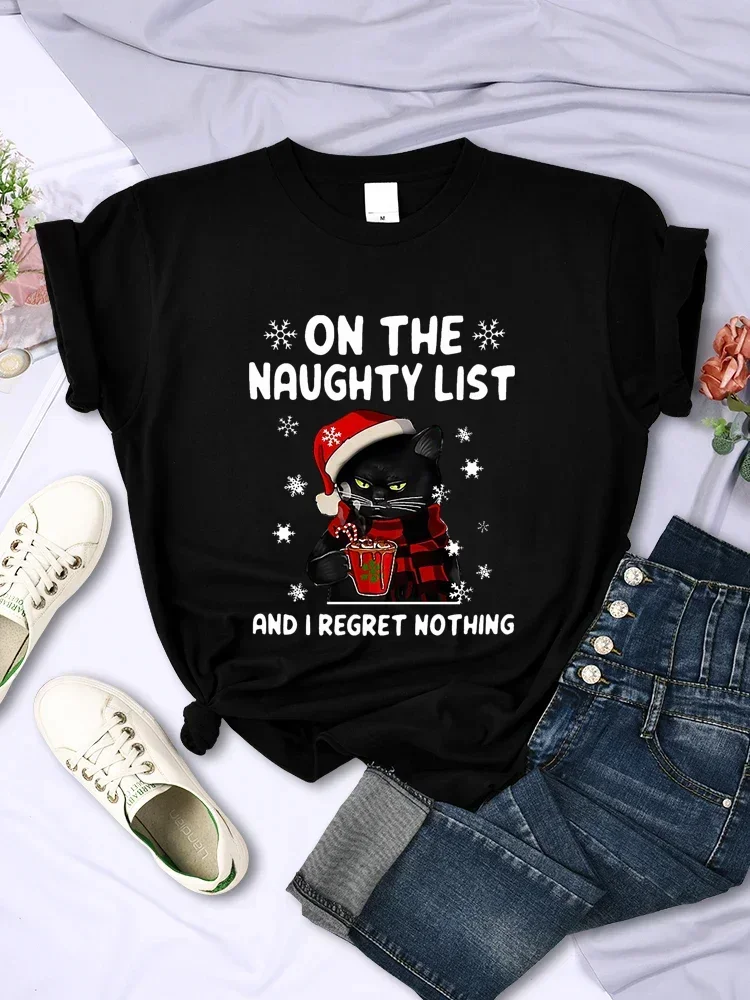 Summer Clothing List - T-shirts de noël pour femmes, SANTA