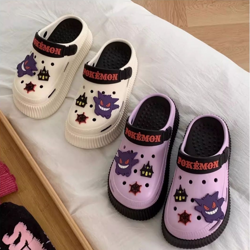 Summer Clothing Holiday - Pokemon Gengar pantoufles Sylveon Anime dessin