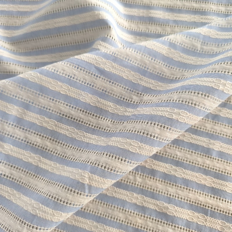 Summer Clothing Material - Tissu en coton 100% ajouré à