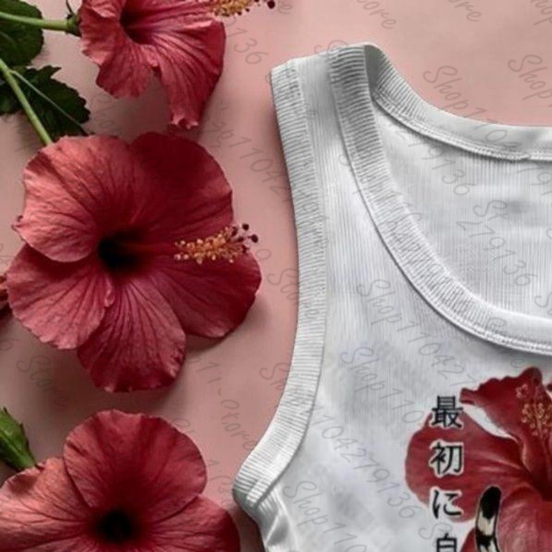 Haut camisole vintage imprimé  - Summer Clothing Newborn avis et prix