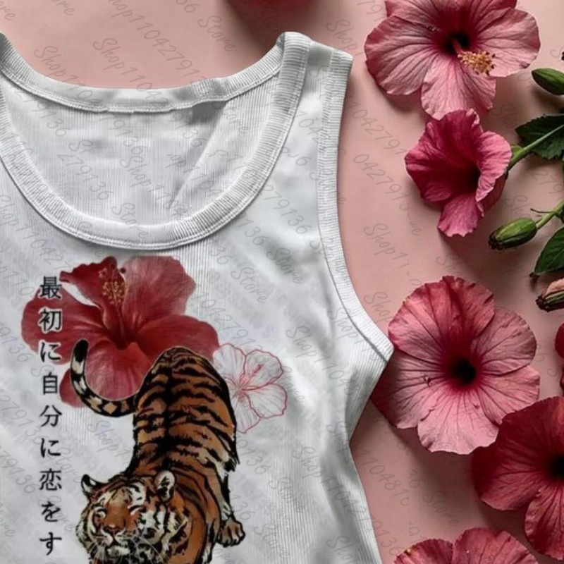 Haut camisole vintage imprimé  - Summer Clothing Newborn avis et prix