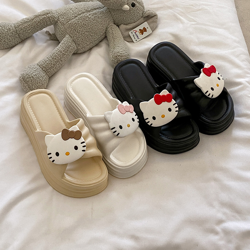 Pantoufles mignonnes Hello Kit - Summer Cloth avis et prix