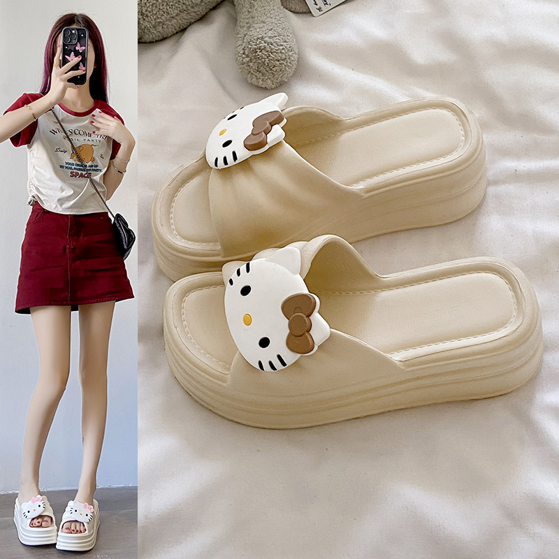 Pantoufles mignonnes Hello Kit - Summer Cloth avis et prix