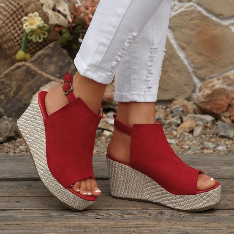 Sandales compensées d'été pour - Espadrille Sandal Women avis et prix