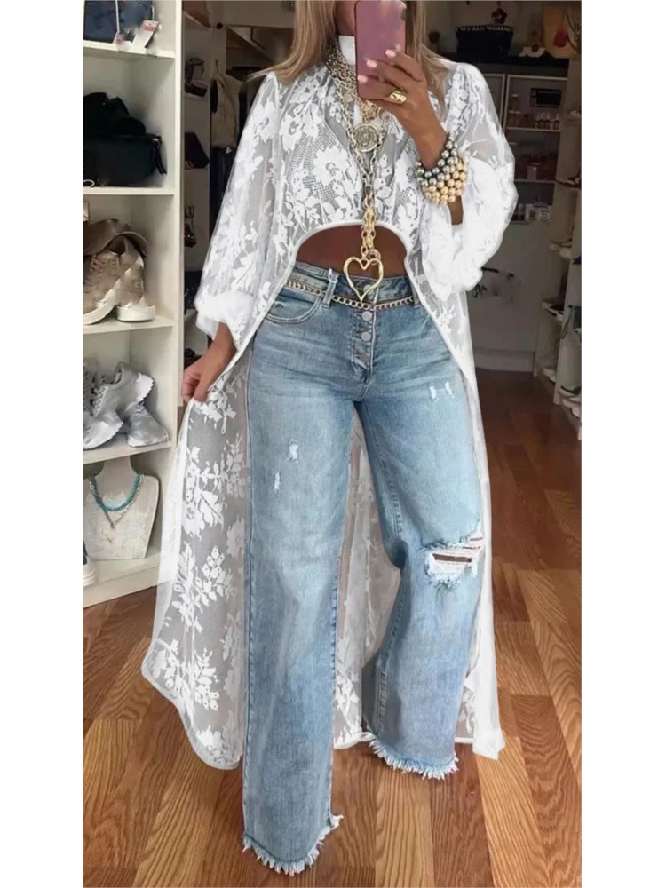 Dame mode dentelle petit haut  - Summer Clothing Holiday avis et prix