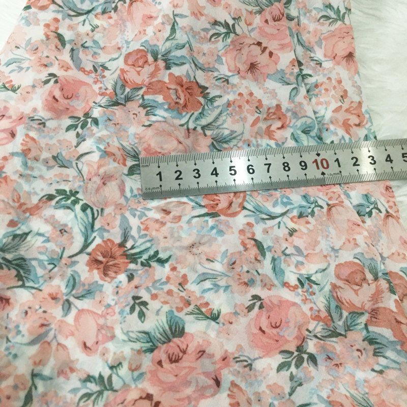 Tissu en mousseline de soie im - Summer Clothing Material avis et prix