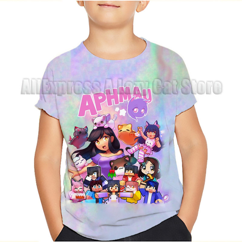 Aphmau-T-shirt manches courtes - Summer Clothing Newborn avis et prix