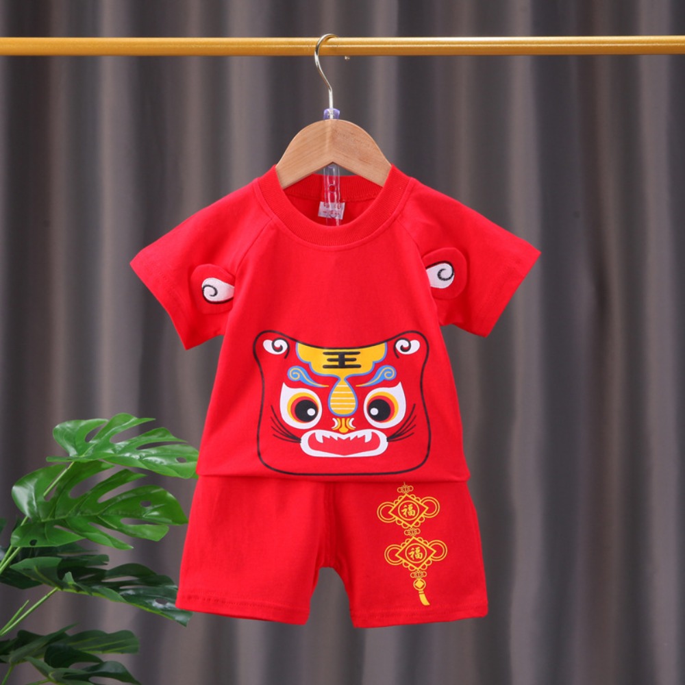 Ensemble d'été en coton pour b - Summer Clothing For Baby Boy avis et prix