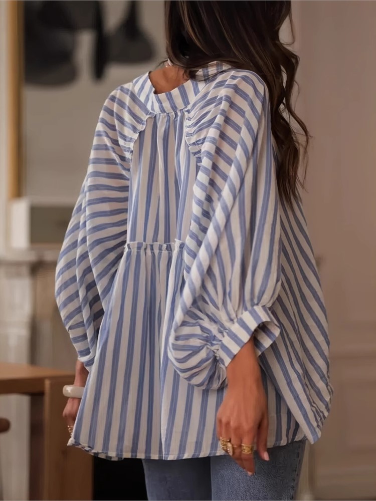 Chemise rayée décontractée pou - Summer Clothing Holiday avis et prix