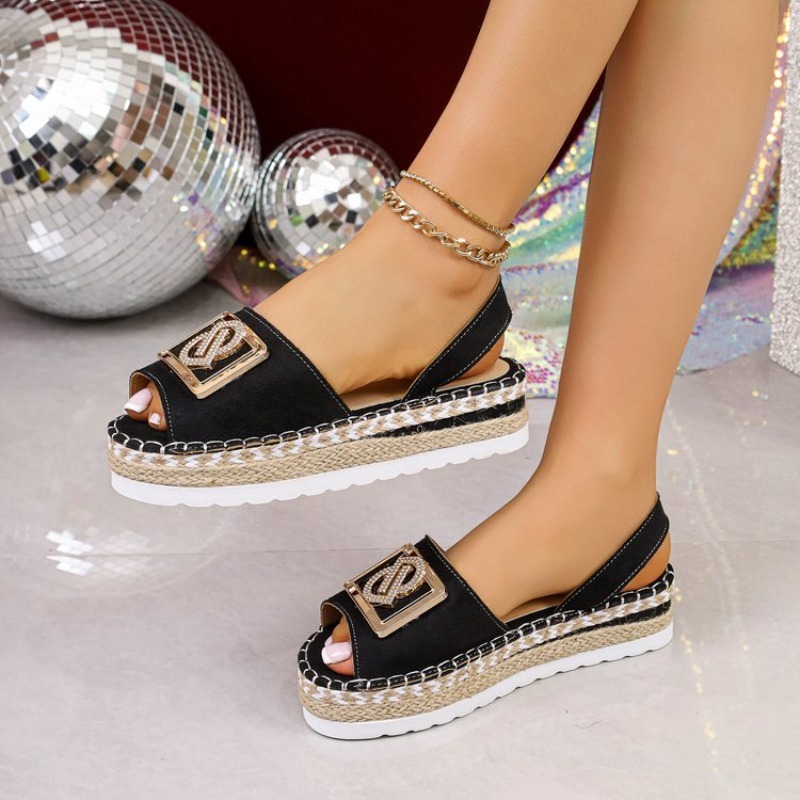 Nouvelles sandales espadrilles - Espadrille Sandal Women avis et prix