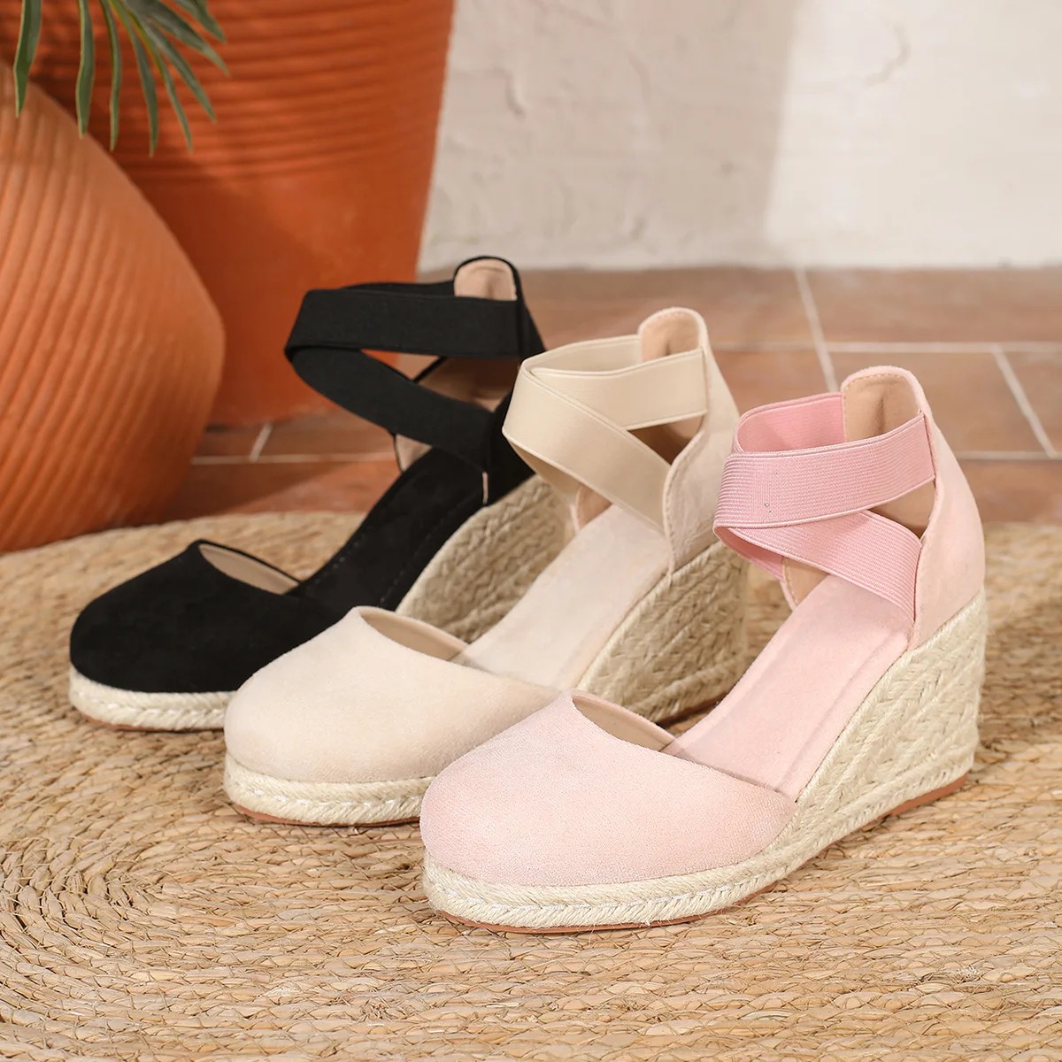 Sandales compensées espadrille - Espadrille Sandal Women avis et prix