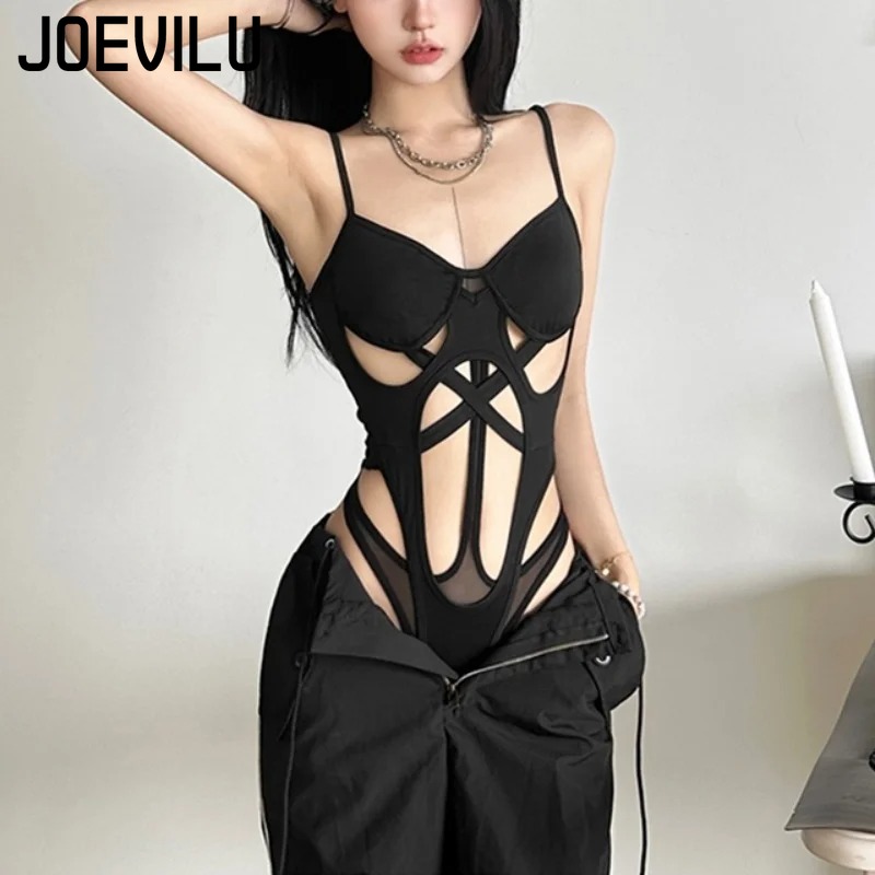 Body noir Y2K pour femmes, ajo - Summer Clothing Aesthetic avis et prix