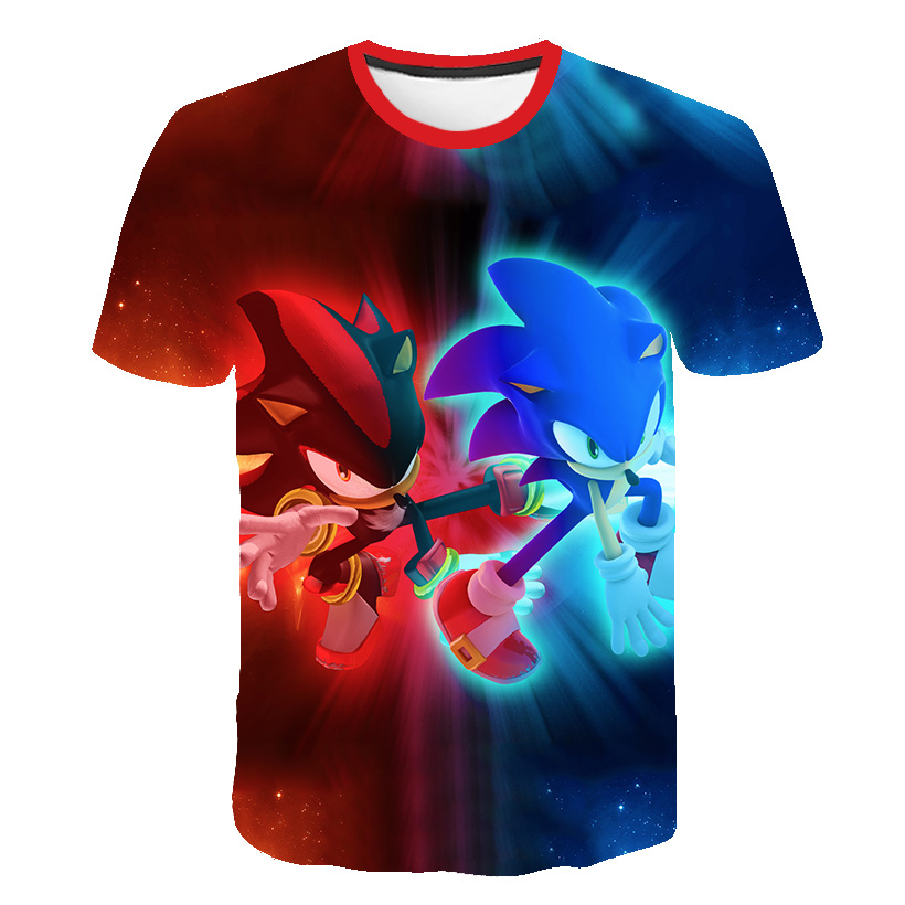 T-Shirt Sonic pour garçons, T- - Summer Clothing For Baby Boy avis et prix