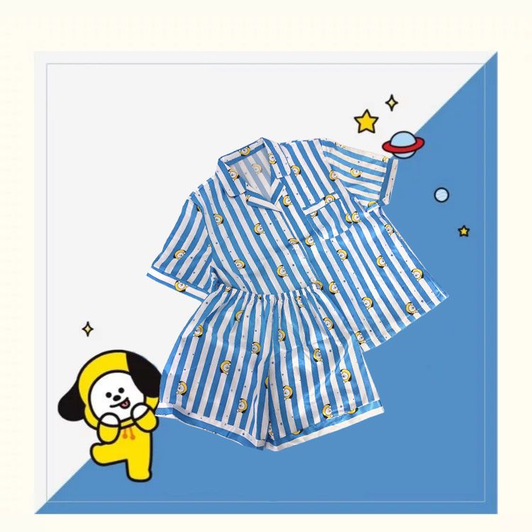 Ensemble d'été unisexe BT21 :  - Summer Clothing Holiday avis et prix