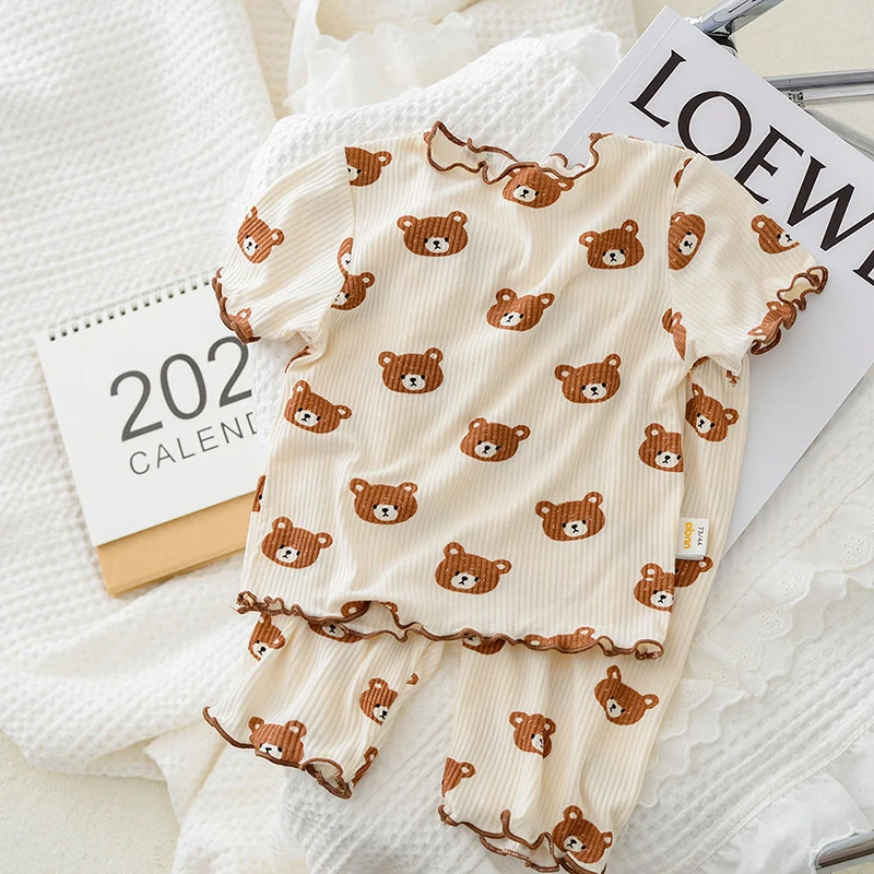 Ensemble pyjama décontracté en - Summer Clothing Newborn avis et prix