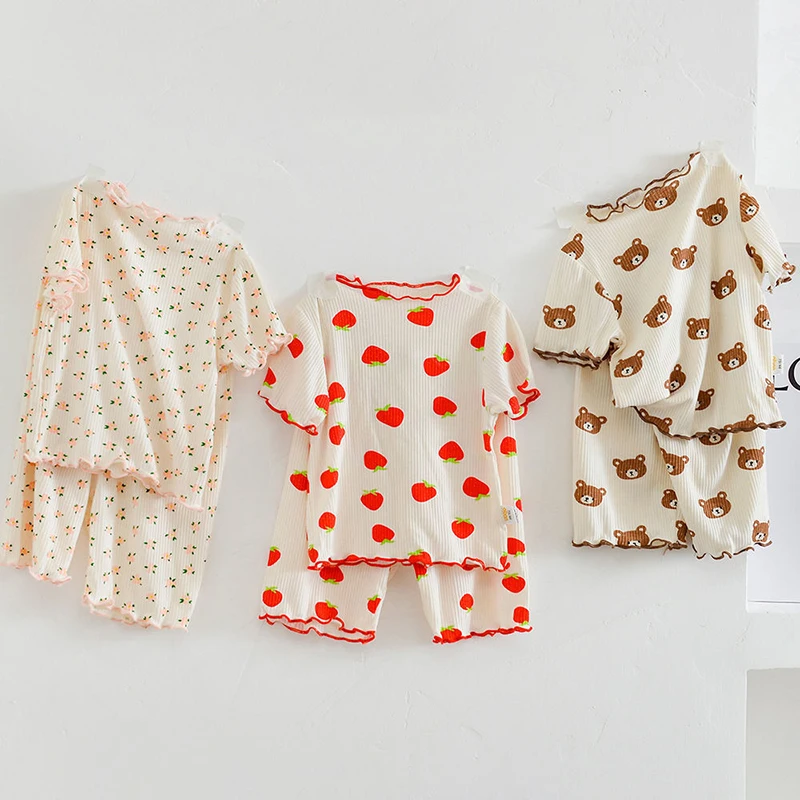 Ensemble pyjama décontracté en - Summer Clothing Newborn avis et prix