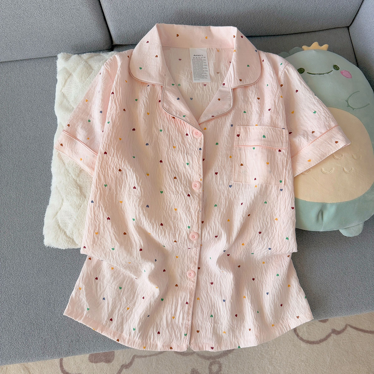Ensemble pyjama en coton impri - Summer Cloth avis et prix