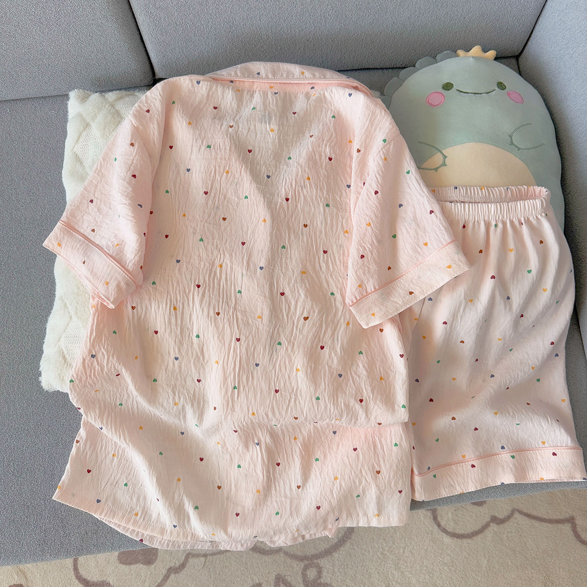 Ensemble pyjama en coton impri - Summer Cloth avis et prix
