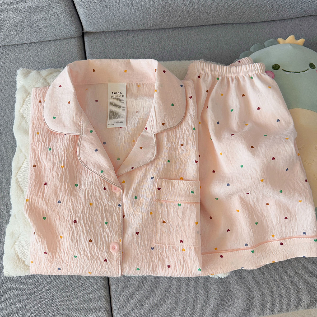Ensemble pyjama en coton impri - Summer Cloth avis et prix