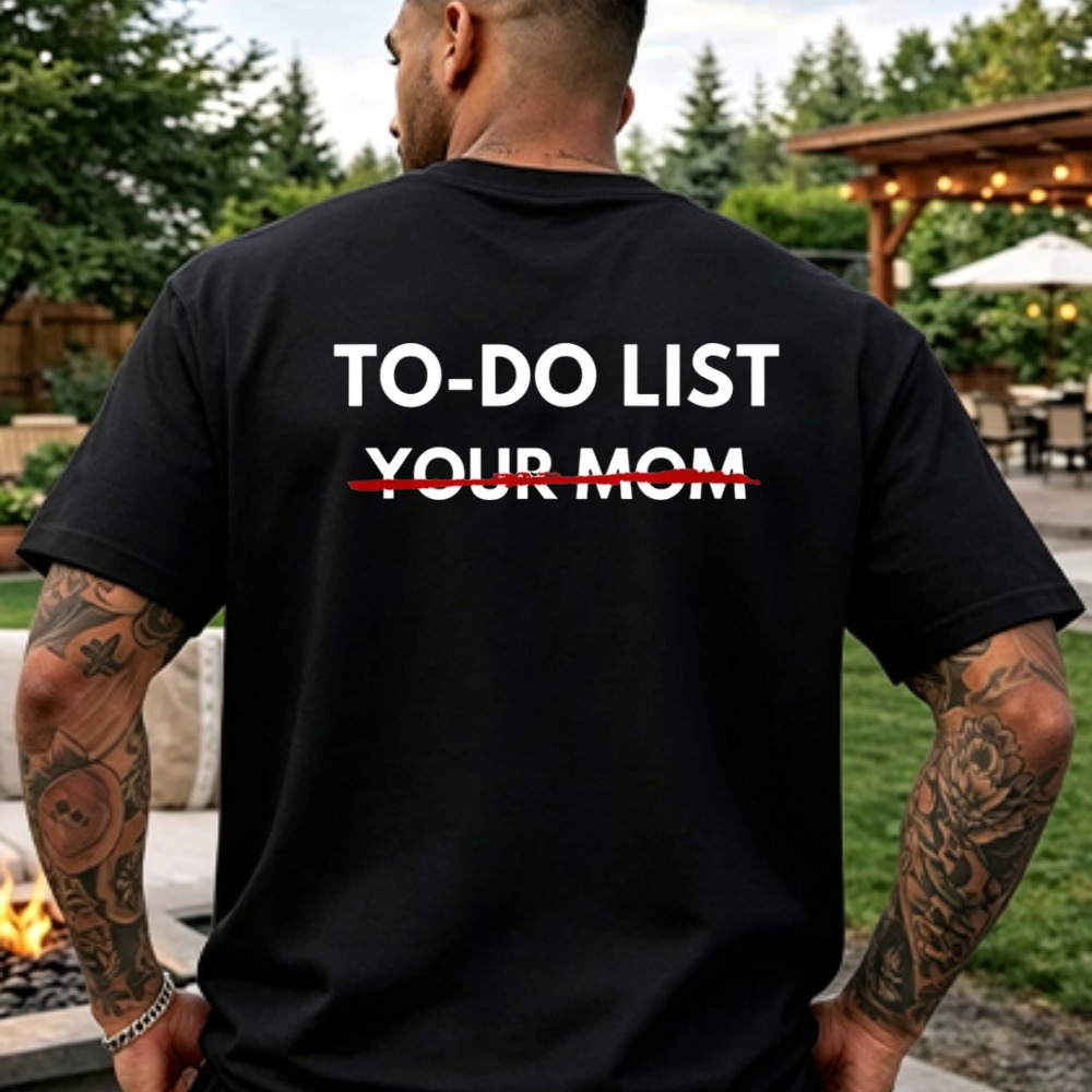 T-shirts humoristiques « To Do - Summer Clothing List avis et prix