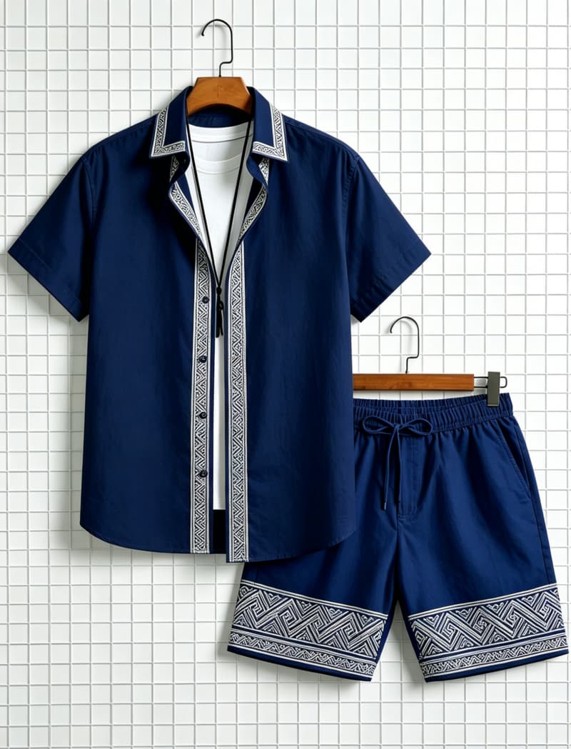 Ensemble chemise et short pour - Summer Clothing Types avis et prix