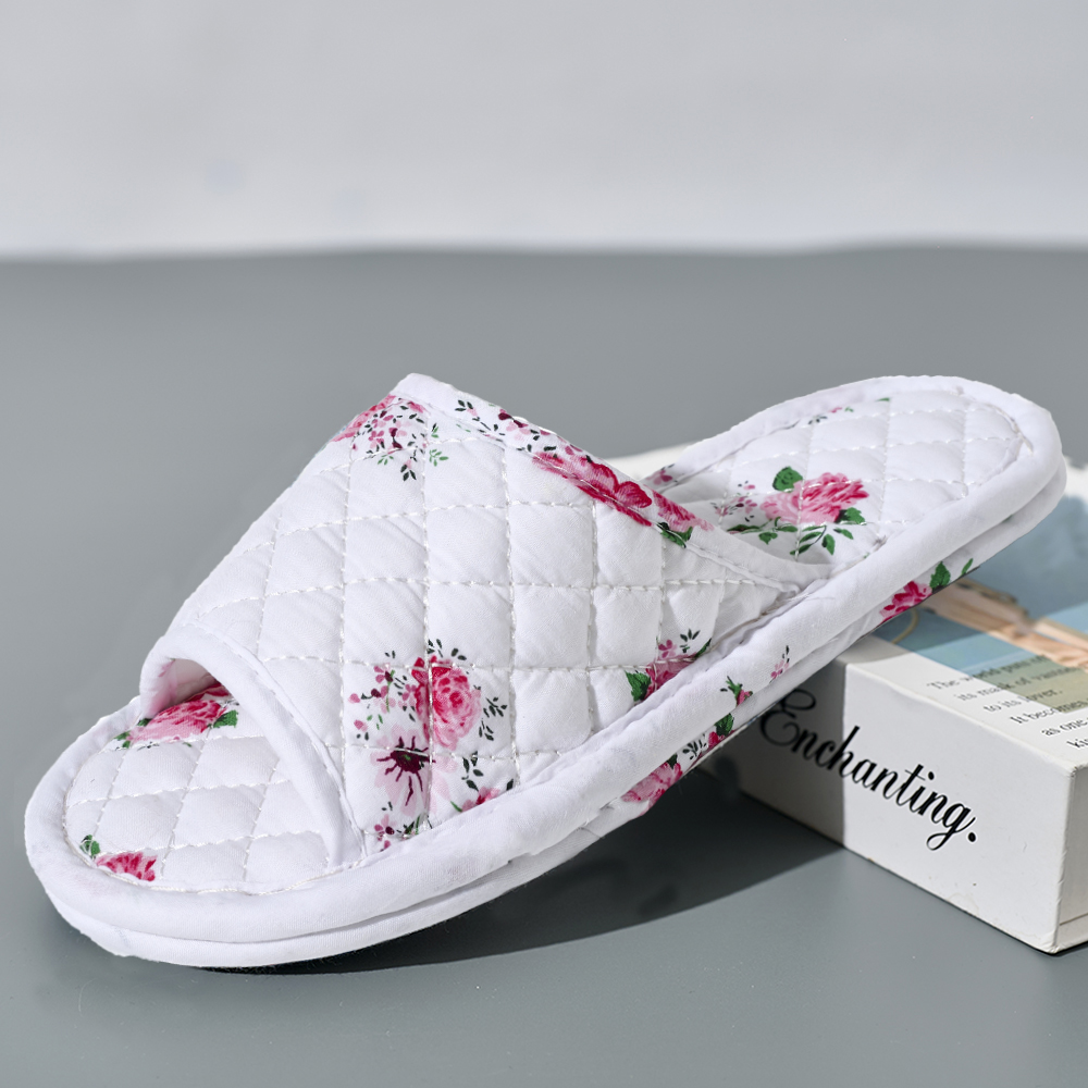 Pantoufles de maison en coton  - Summer Cloth avis et prix