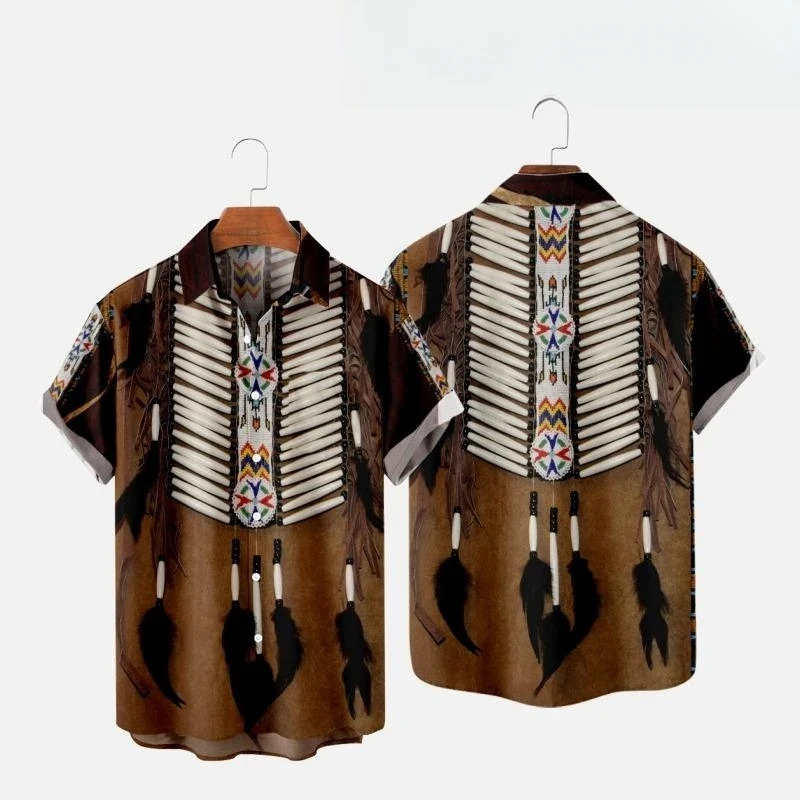 Chemises de plage imprimées 3D - Indian Summer Vintage Clothing avis et prix