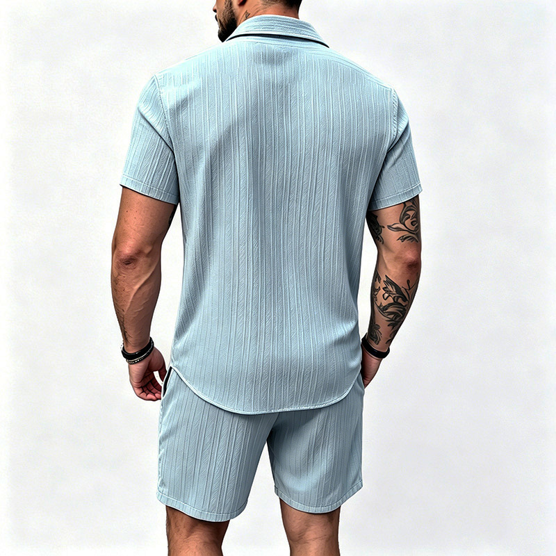 Nouvel ensemble 2 pièces homme - Summer Clothing Types avis et prix