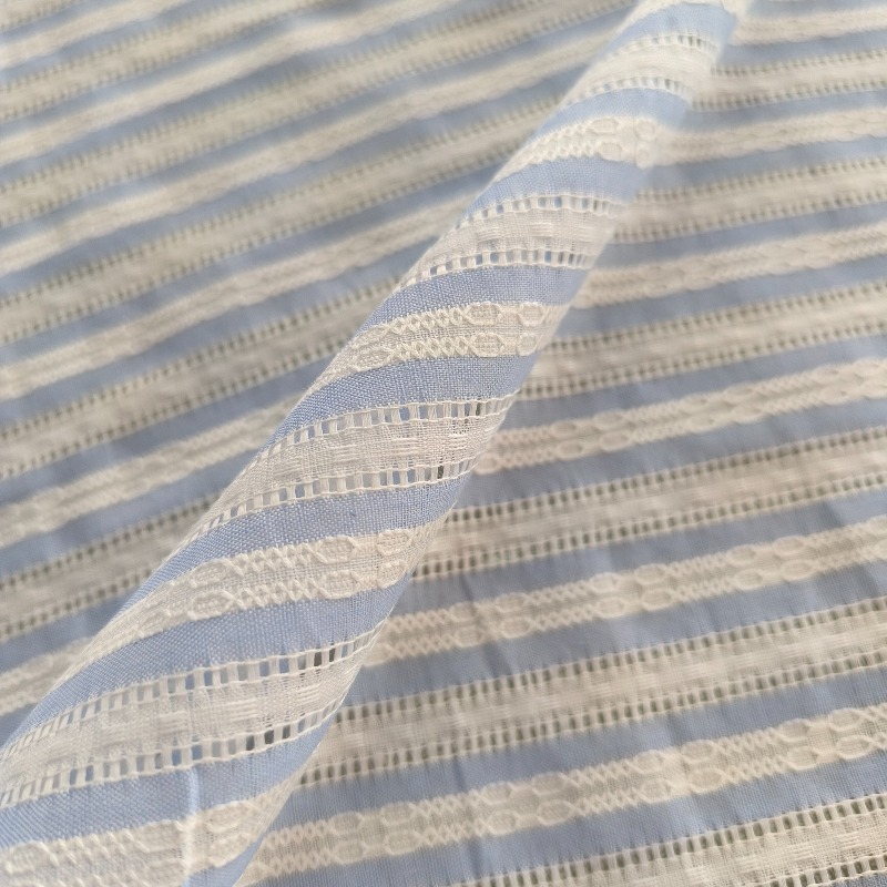 Tissu en coton 100% ajouré à r - Summer Clothing Material avis et prix