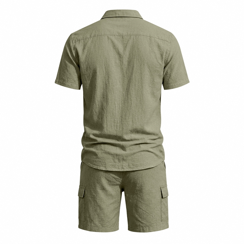 Ensemble deux pièces en lin am - Summer Clothing Types avis et prix