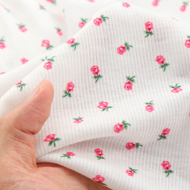 Tissu côtelé tricoté élastique - Summer Clothing Material avis et prix