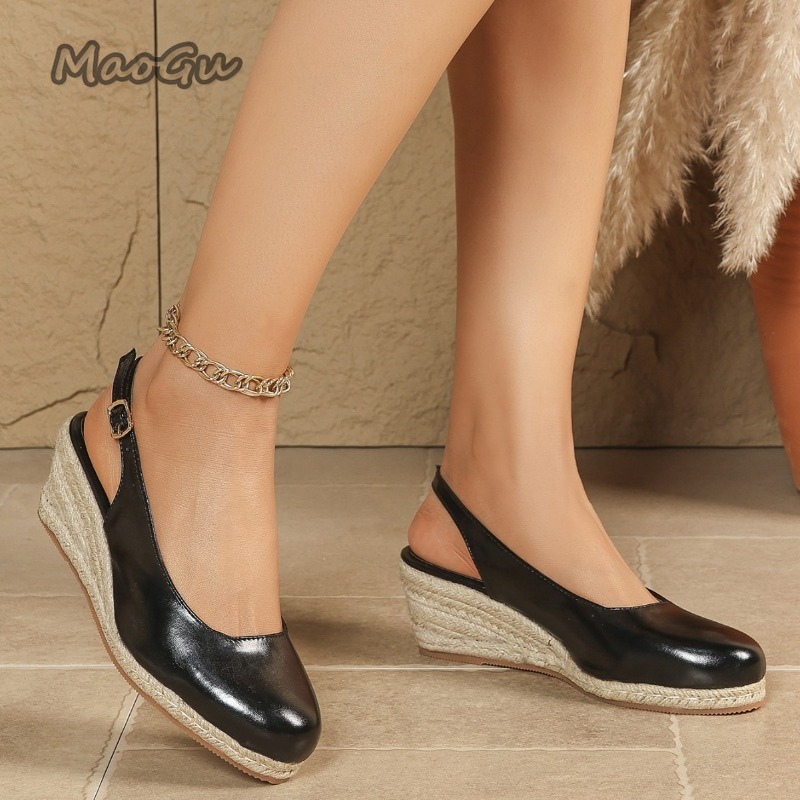 Nouvelles Sandales Compensées  - Espadrille Sandal Women avis et prix