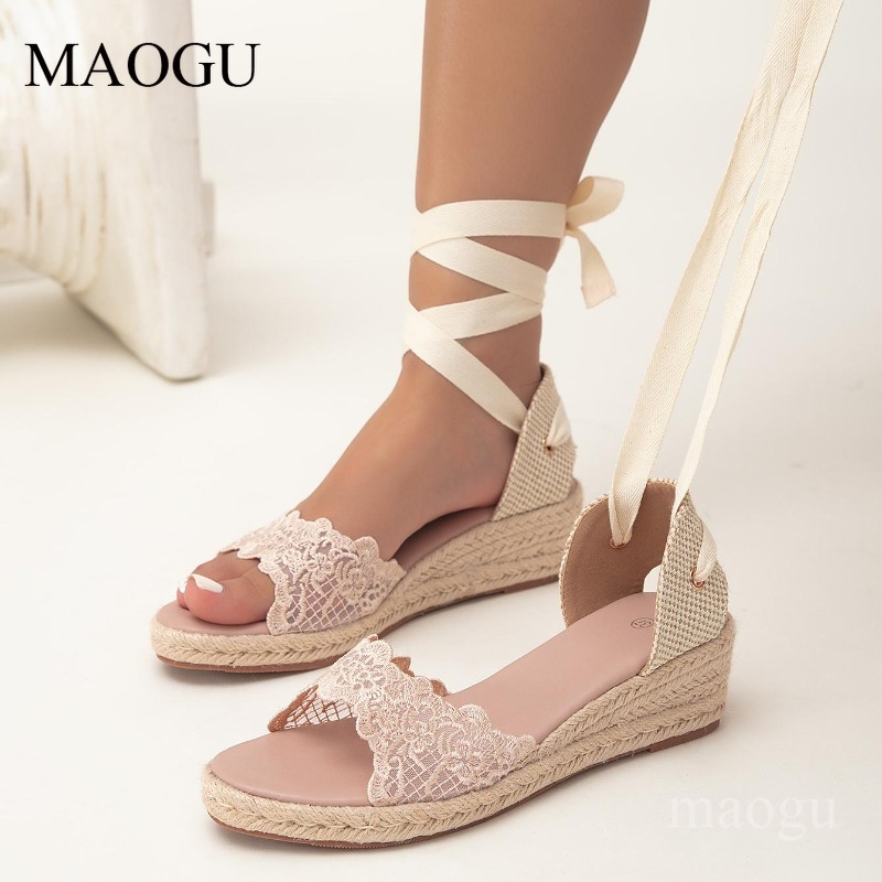 Sandales à plateforme compensé - Espadrille Sandal Women avis et prix