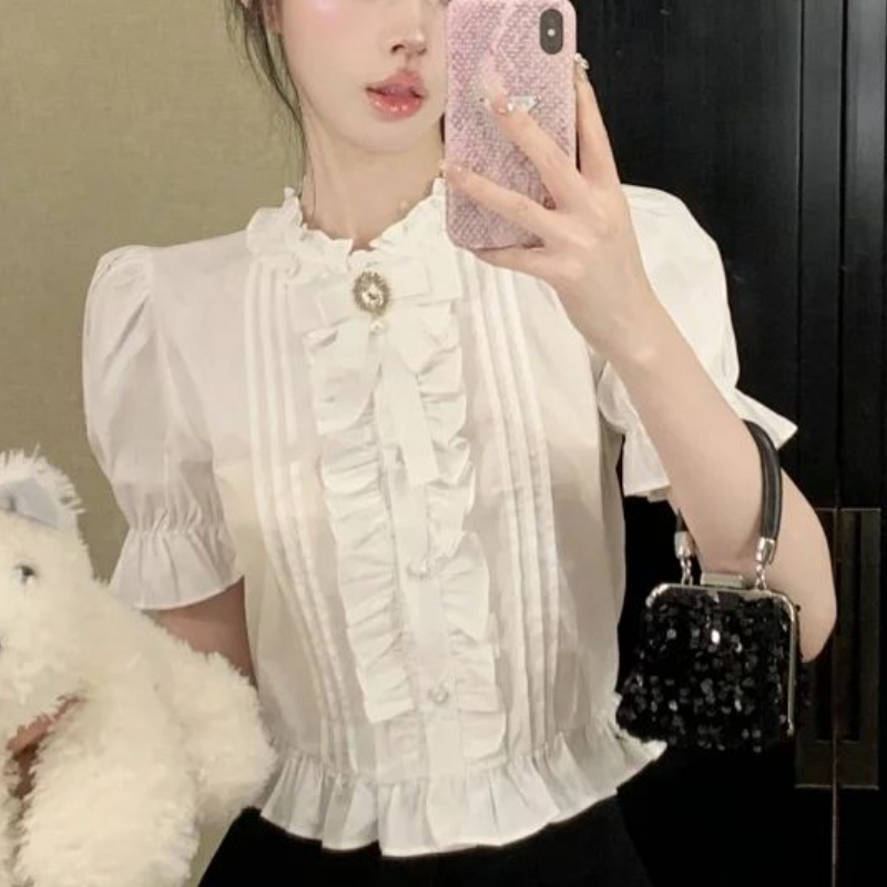Chemises à manches bouffantes  - Summer Clothing Aesthetic avis et prix
